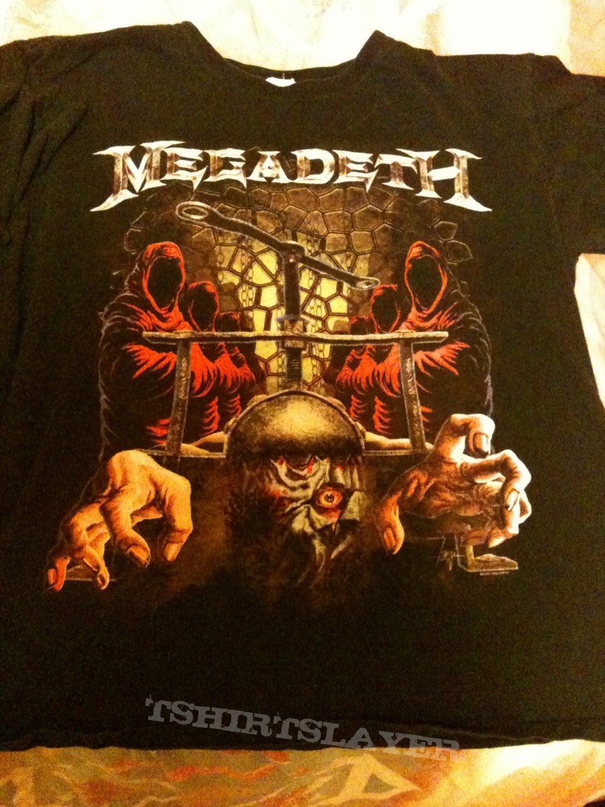 TShirt or Longsleeve - Megadeth Head Crusher