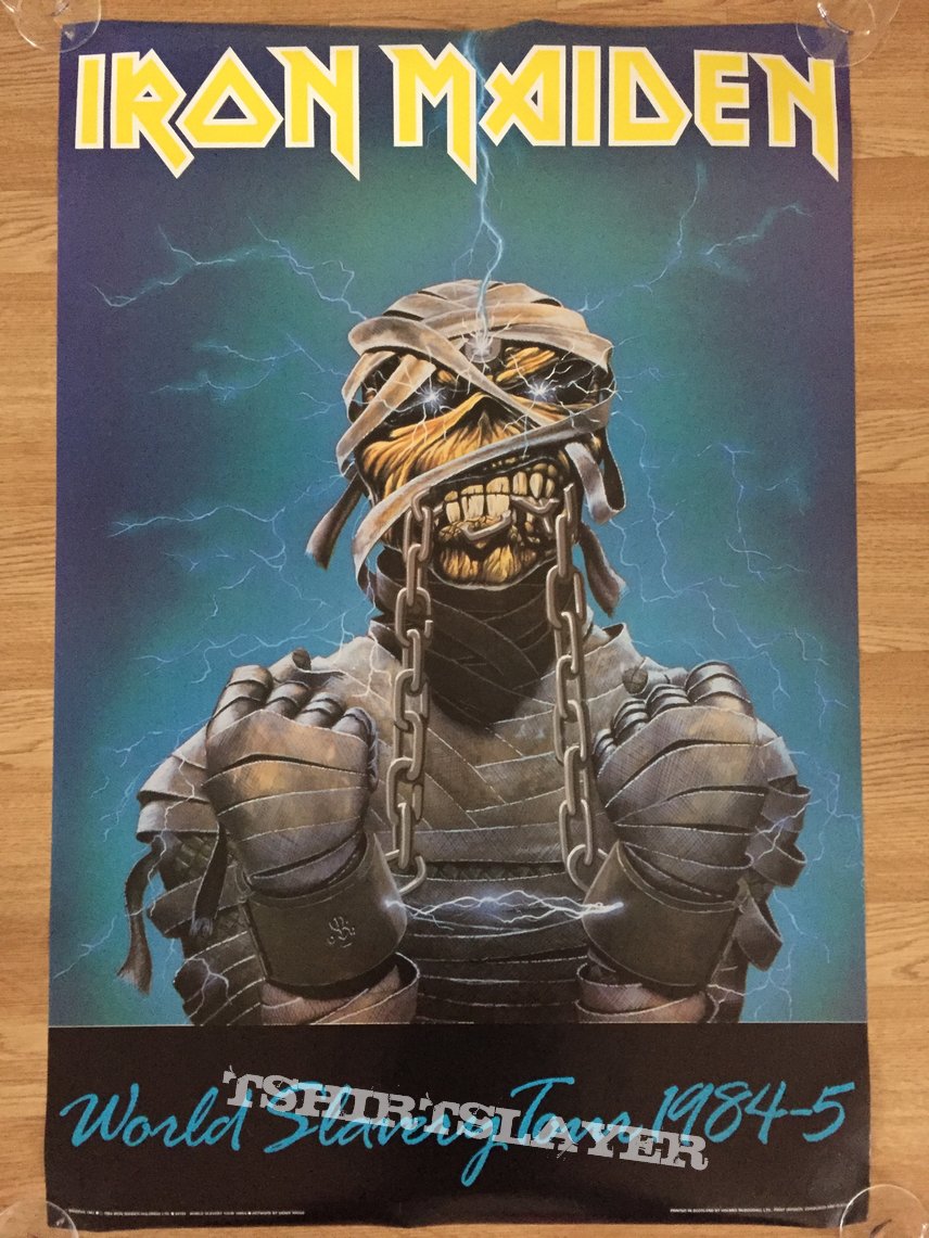 Iron Maiden Pace/Minerva posters 1980-1988 collection