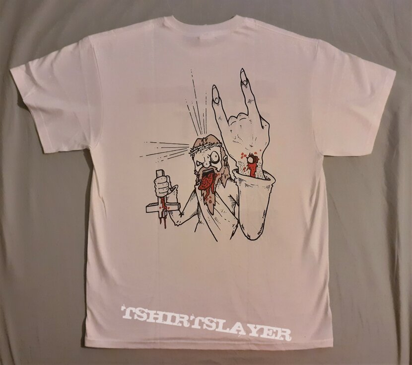 SATANIC THREAT Minor Threat Rip Off shirt