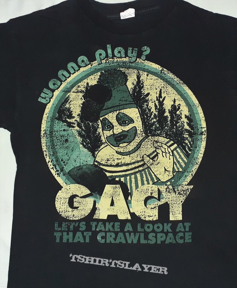  John Wayne Gacy &#039;Wanna Play?&#039; shirt by SkareWear