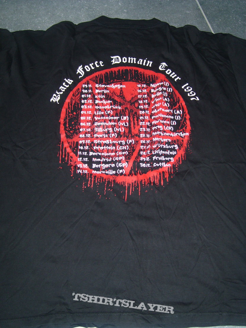 KRISIUN Black Force Domain Tour 1997 shirt | TShirtSlayer TShirt and ...