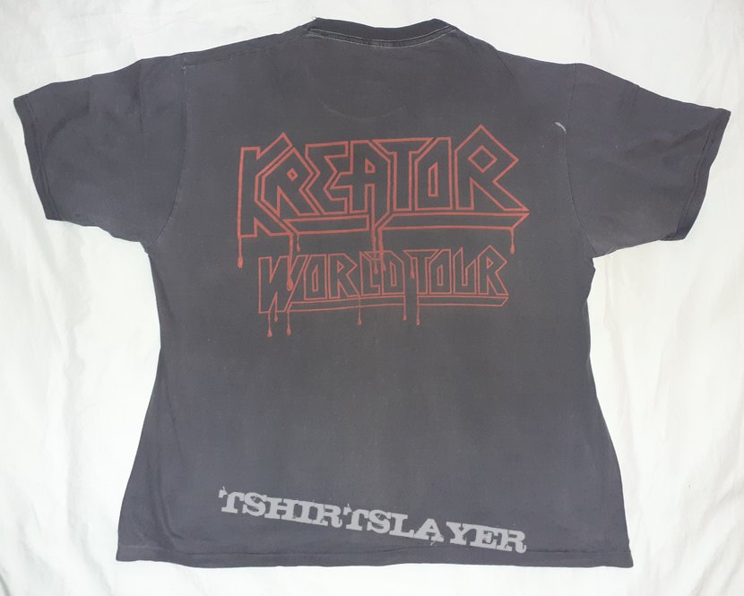  KREATOR Terrible Certainty World Tour 87 shirt