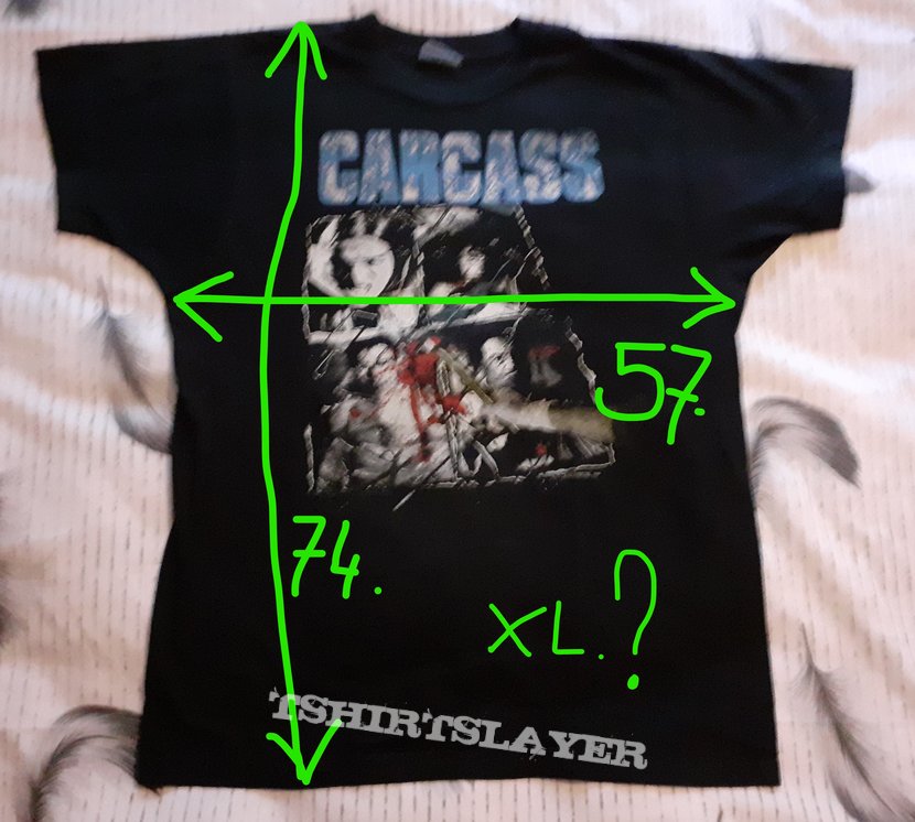 CARCASS Necroticism 1992 shirt