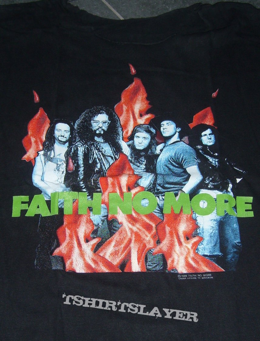 FAITH NO MORE European Tour 1990 shirt