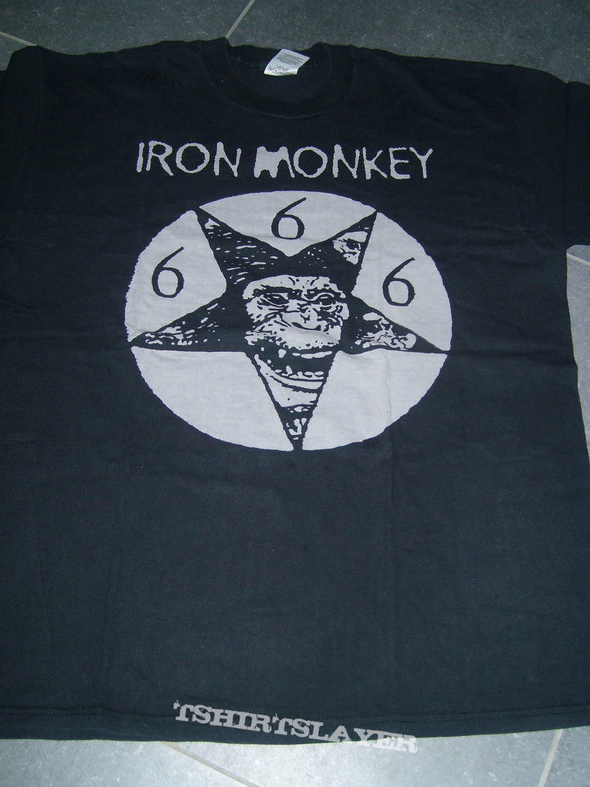 IRON MONKEY &#039;Survival Of The Shittest&#039; t-shirt
