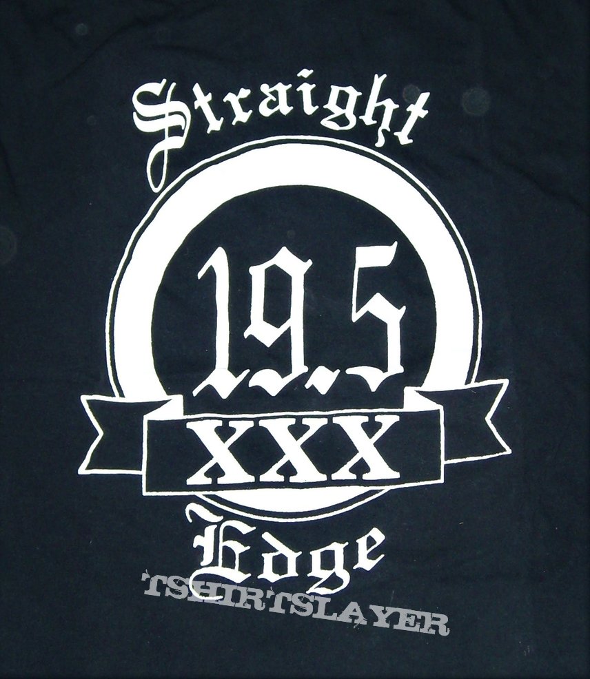 Sobermind Records SOBER MIND Records Straight Edge 19.5 shirt XXX
