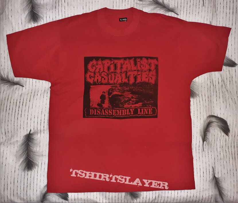 CAPITALIST CASUALTIES Disassembly Line shirt