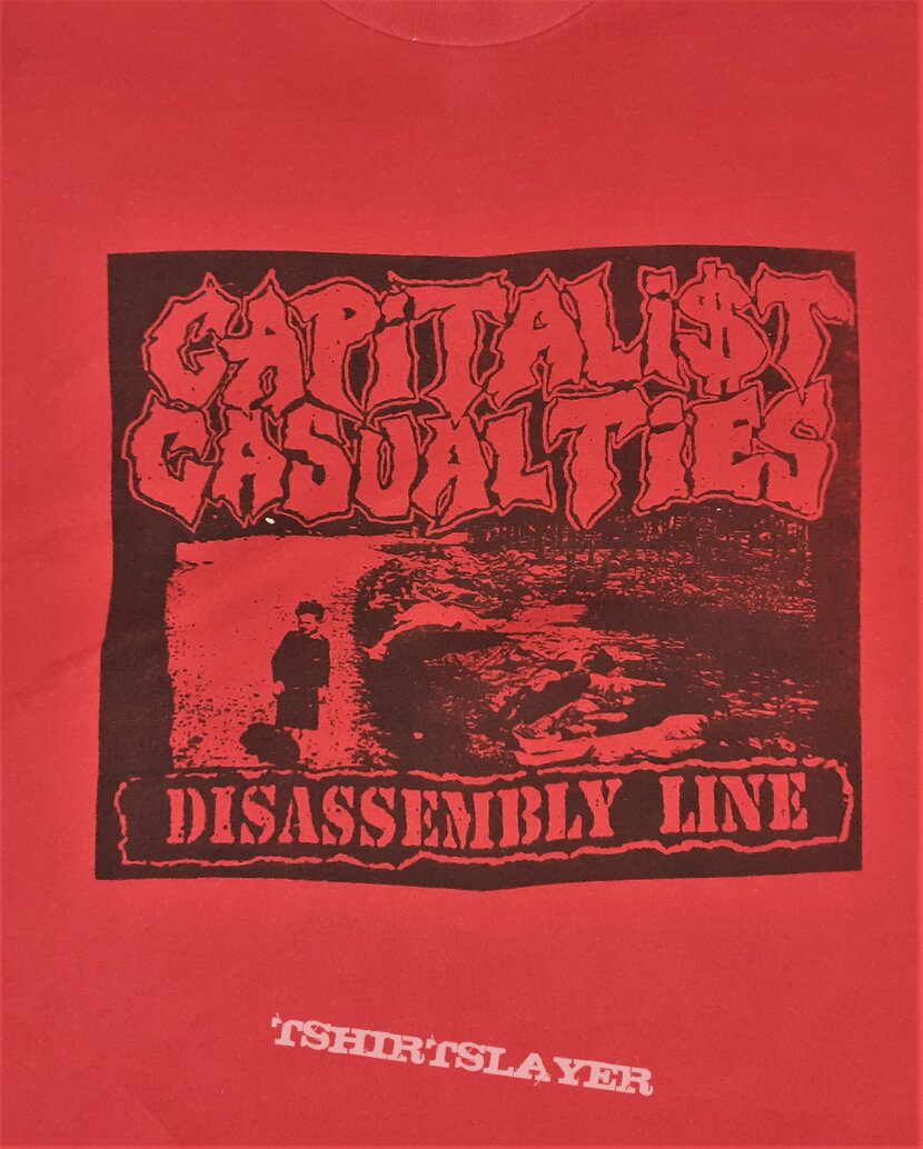 CAPITALIST CASUALTIES Disassembly Line shirt