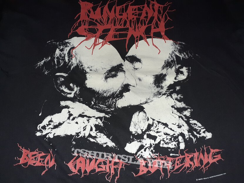 PUNGENT STENCH TorTour '92 Been Caught Buttering shirt