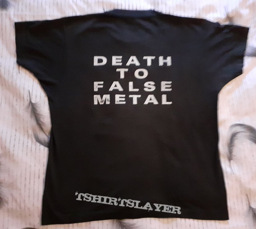 GODFLESH Death To False Metal 1989 shirt