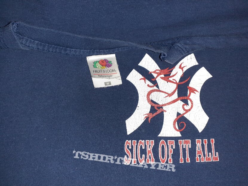 Sick Of It All S.O.I.A. blue We Stand Alone shirt