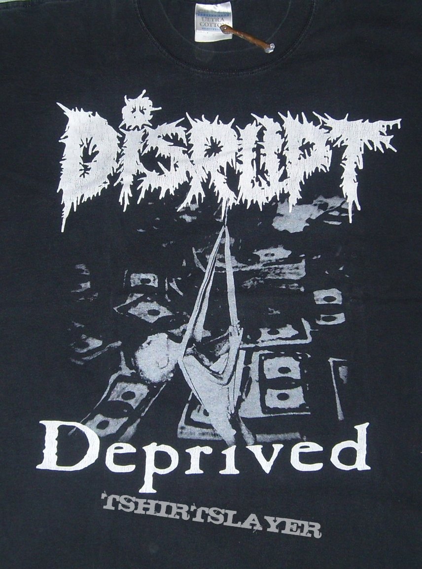 DISRUPT Deprived | TShirtSlayer TShirt and BattleJacket Gallery