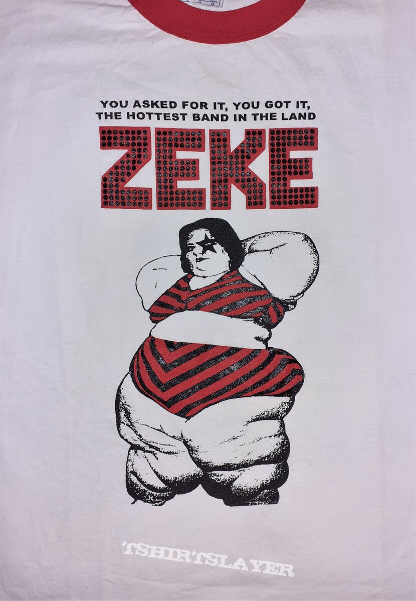 ZEKE &#039;Fat Lady&#039; Red Ringer Shirt