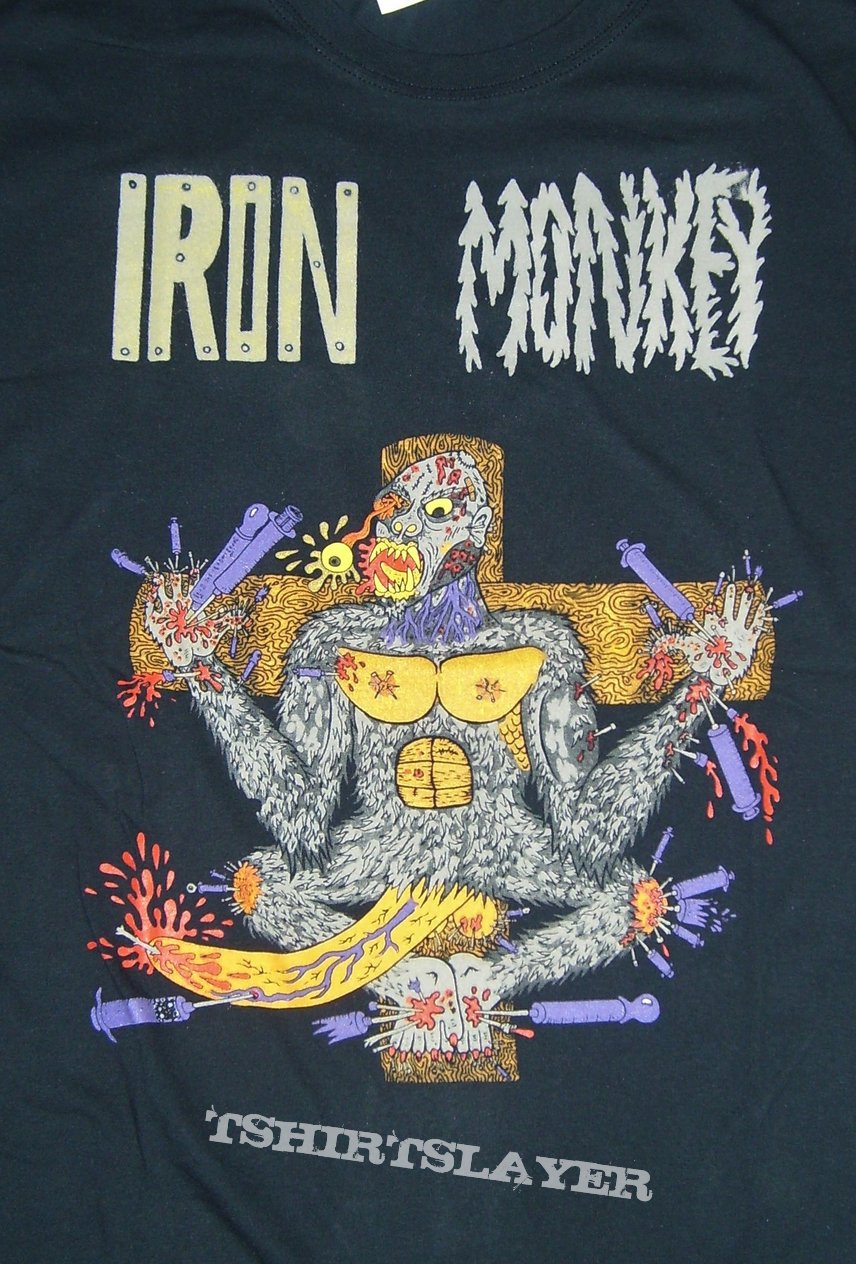 IRON MONKEY Our Problem re-print shirt | TShirtSlayer TShirt and ...