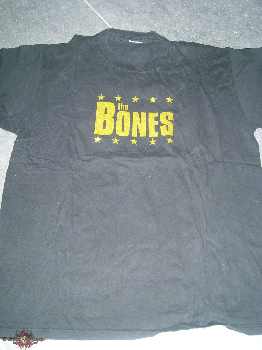 THE BONES gold logo shirt