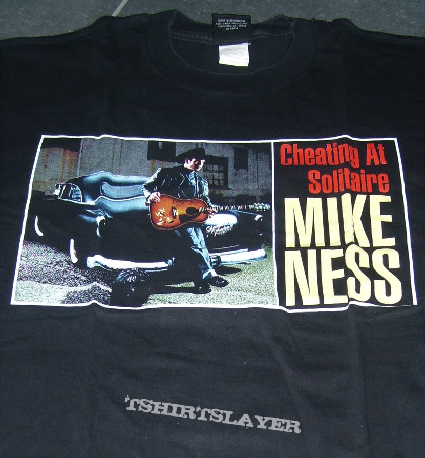 MIKE NESS Cheating At Solitaire shirt