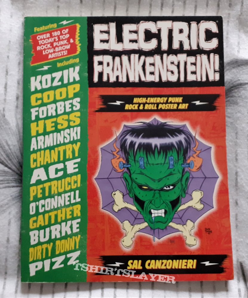 ELECTRIC FRANKENSTEIN Punk Rock &amp; Roll Poster Art Book