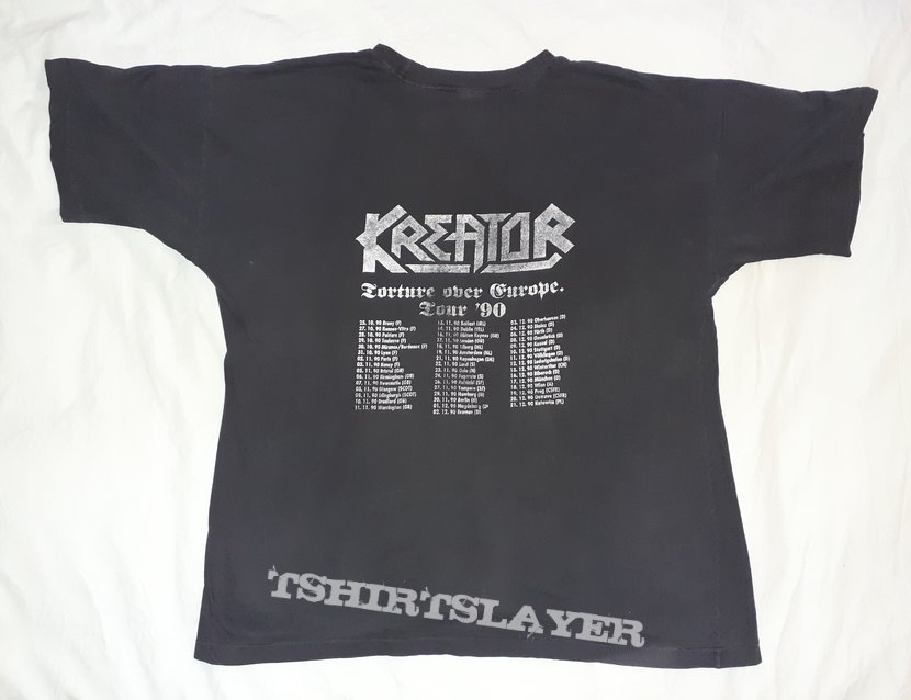 KREATOR Torture Over Europe Tour &#039;90 shirt