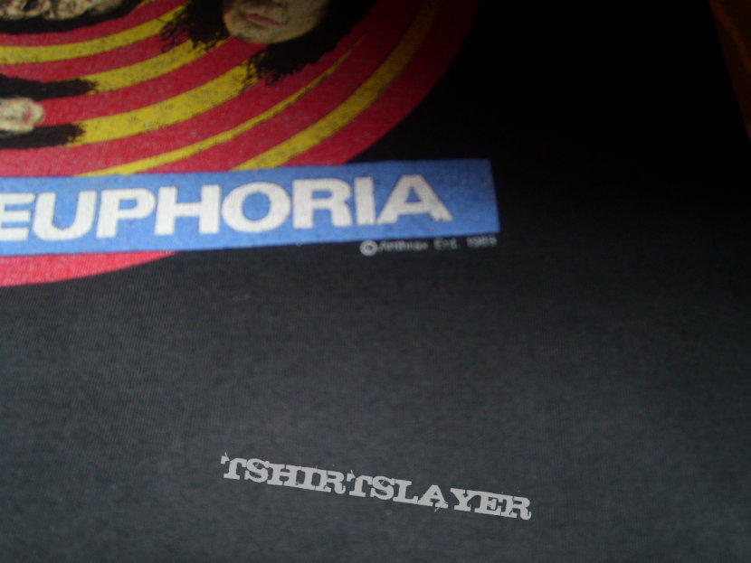 ANTHRAX State Of Euphoria US tour shirt