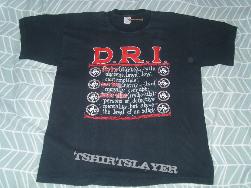 D.R.I. D.R.I Dirty Rotten Imbeciles &#039;Definition&#039; shirt