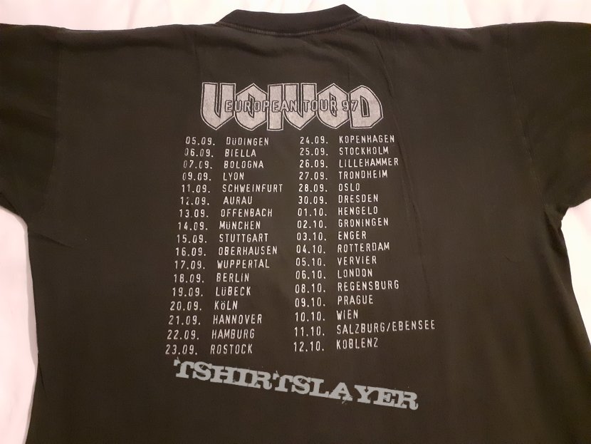 VOIVOD European Tour 1997 shirt