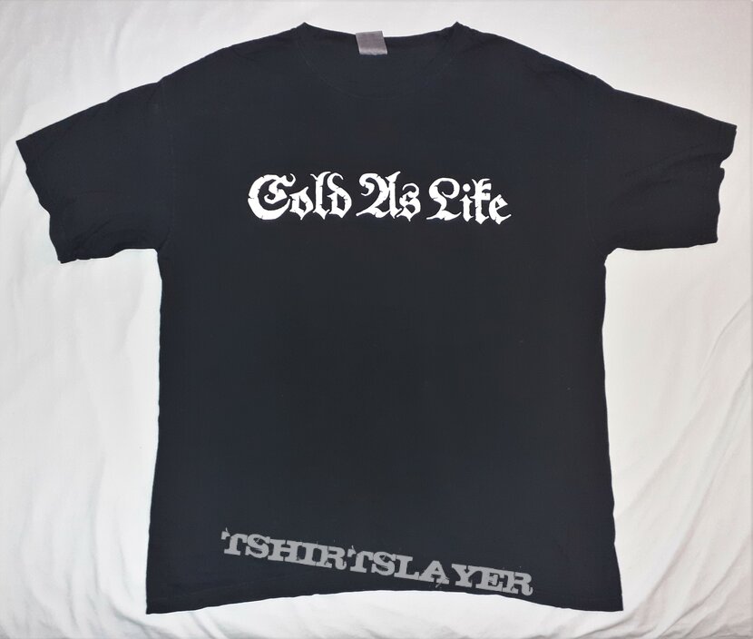 COLD AS LIFE Detroit Hardcore shirt