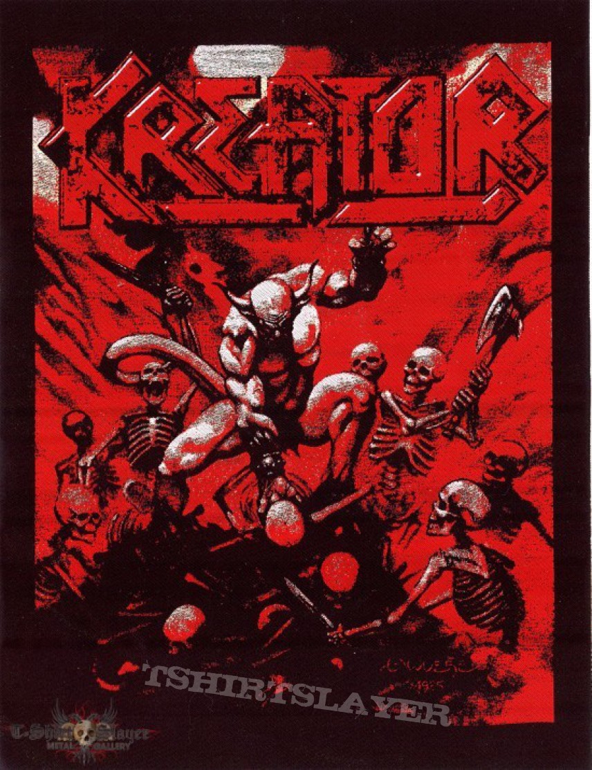 Patch - Kreator - Pleasure To Kill (Woven Back Patch)