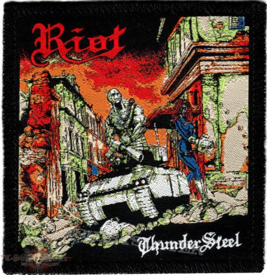 Riot - Thundersteel (Woven Patch)