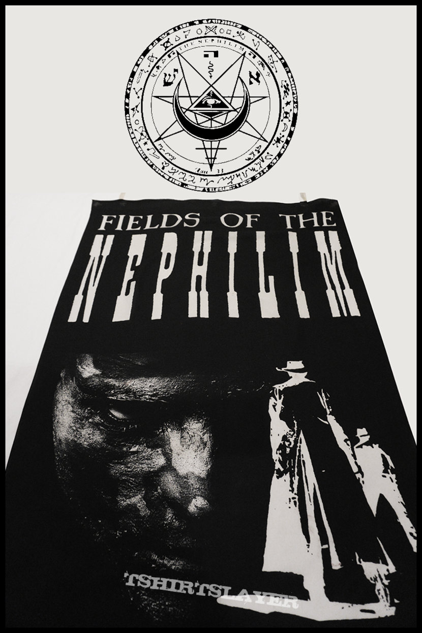 Fields Of The Nephilim vintage flag