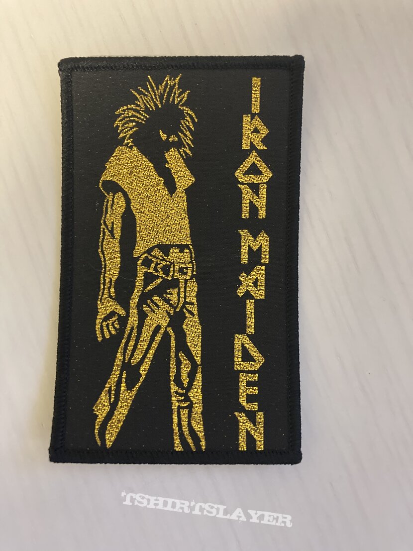 Iron Maiden Running Free bootleg patch 