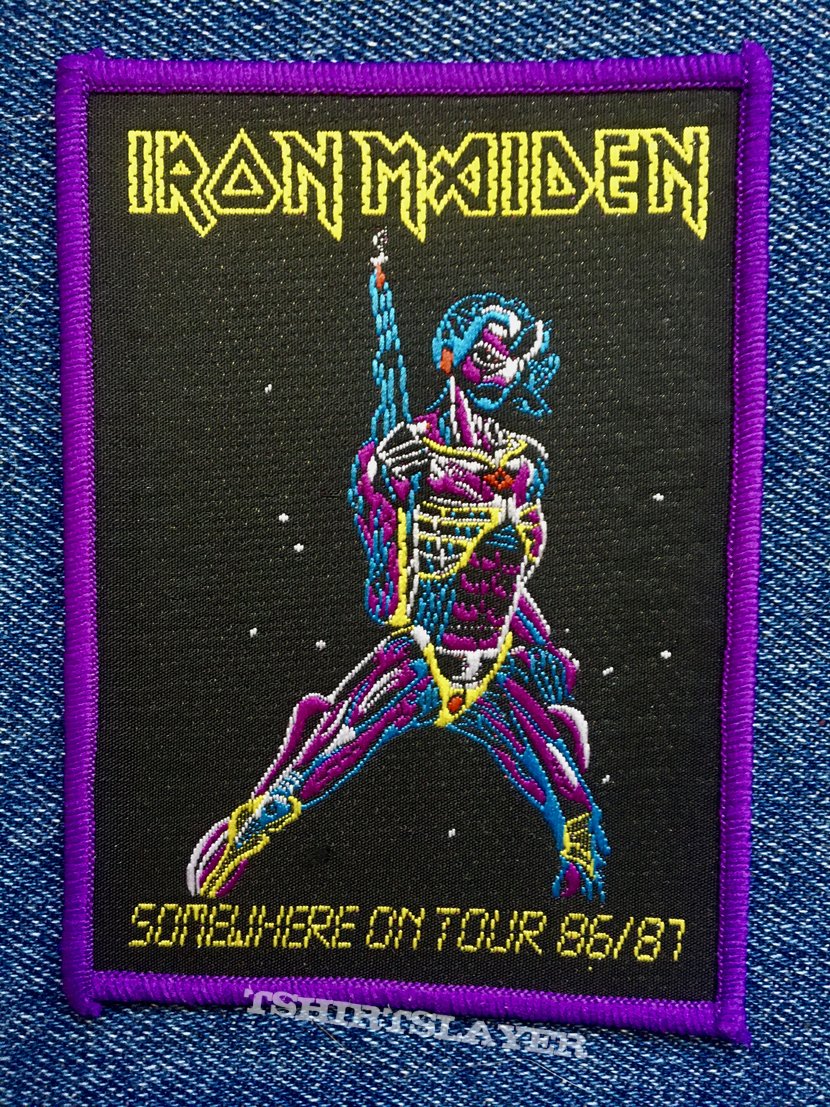 Iron Maiden Somewhere On Tour 86/87 patch