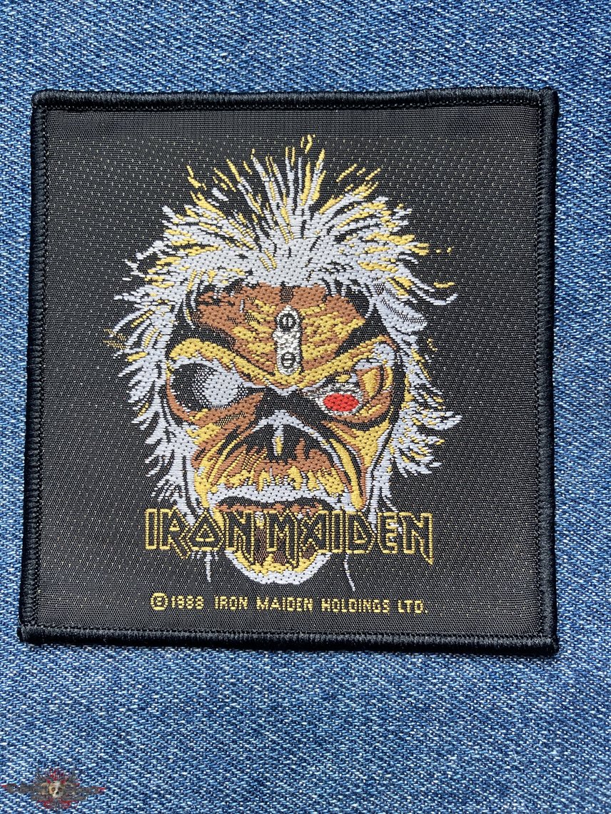 Iron Maiden Clairvoyant head patch Iron Maiden Clairvoyant head patch