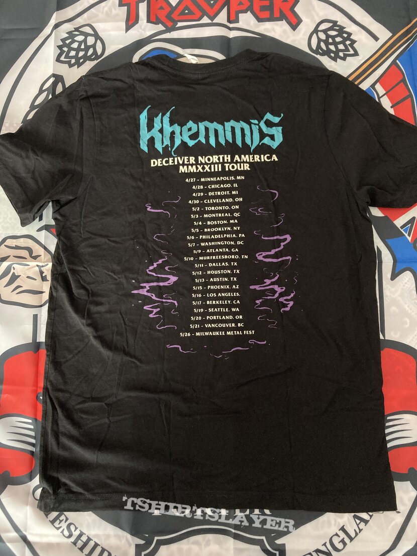 Khemmis Deceiver North America MMXXIII Tour Shirt