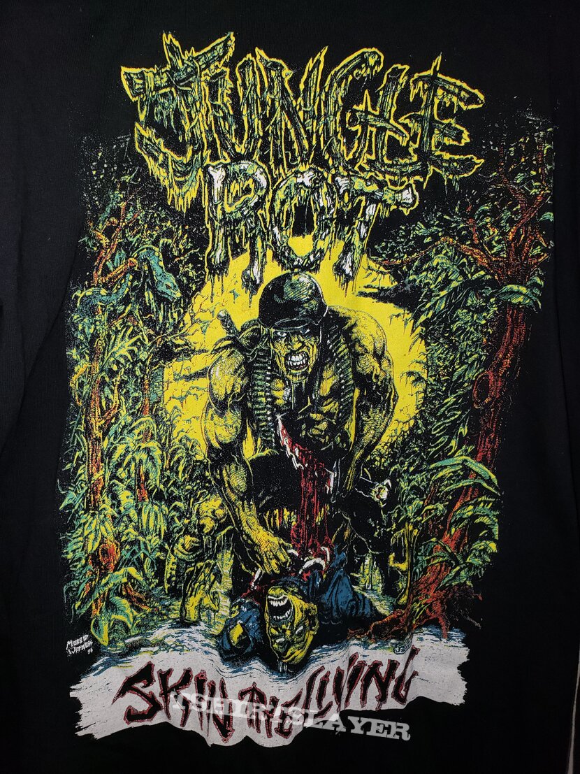 Jungle Rot &quot;Skin The Living&quot; longsleeve