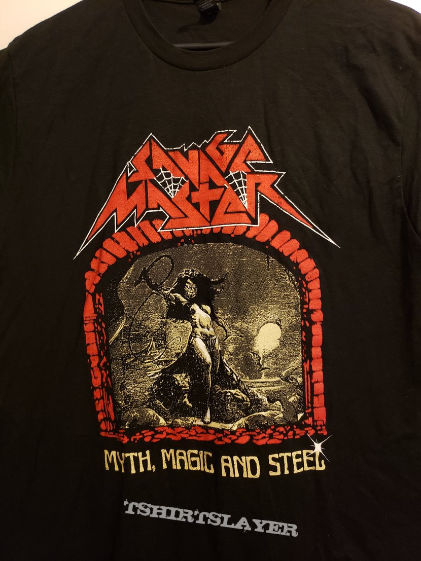 Savage Master &quot;Myth, Magic, and Steel&quot;  tour shirt