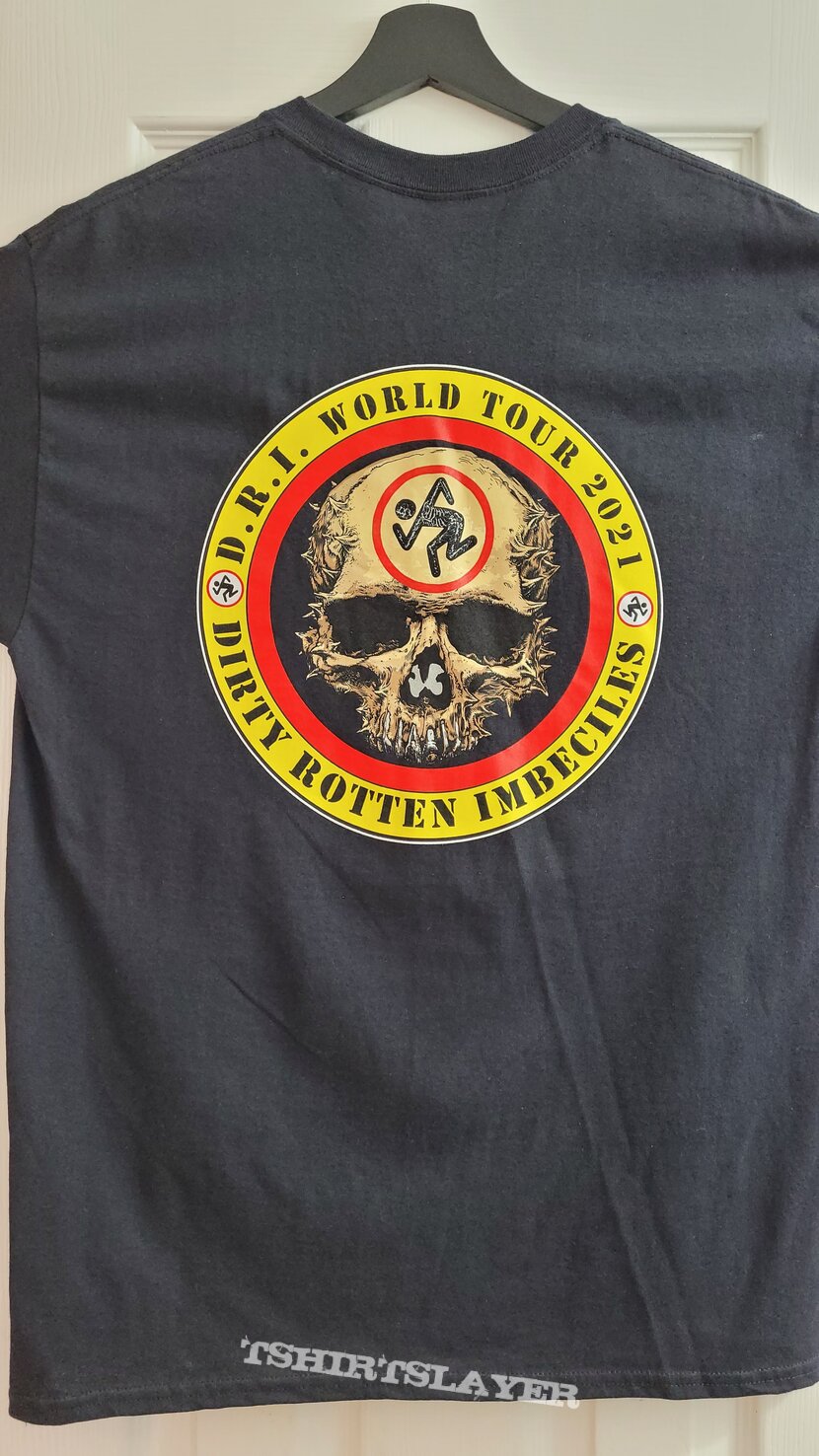 Dirty Rotten Imbeciles (D.R.I.) 2021 U.S.A Tour Shirt
