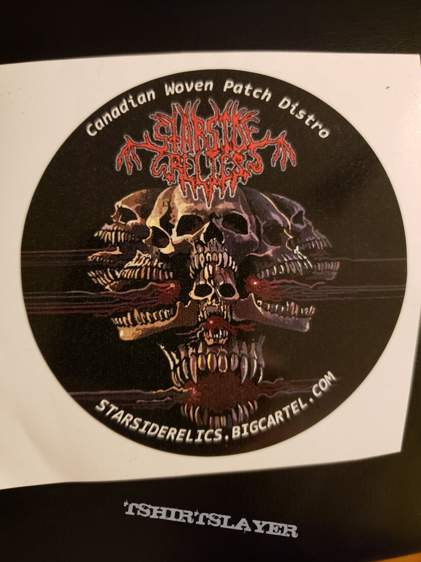 NECROPHAGIA &quot;Manson&quot;  Official glow in the dark patch