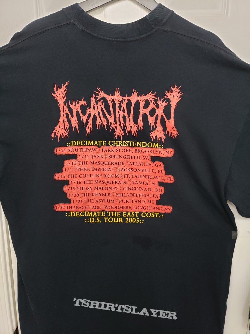 Incantation - 2005 tour longsleeve 