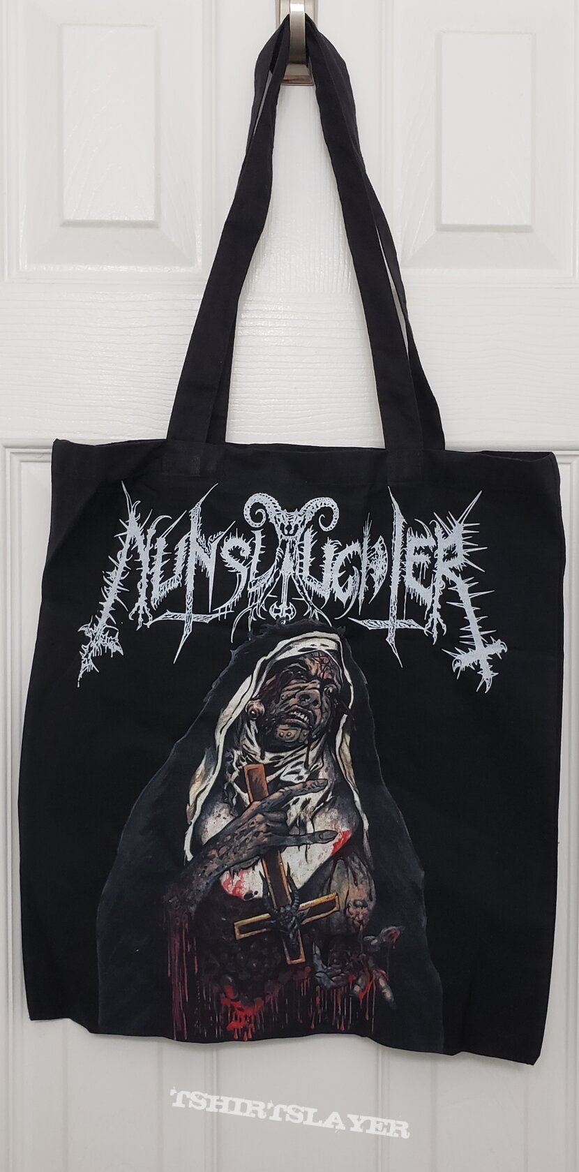 Nunslaughter &quot;Nun&quot; tote bag 