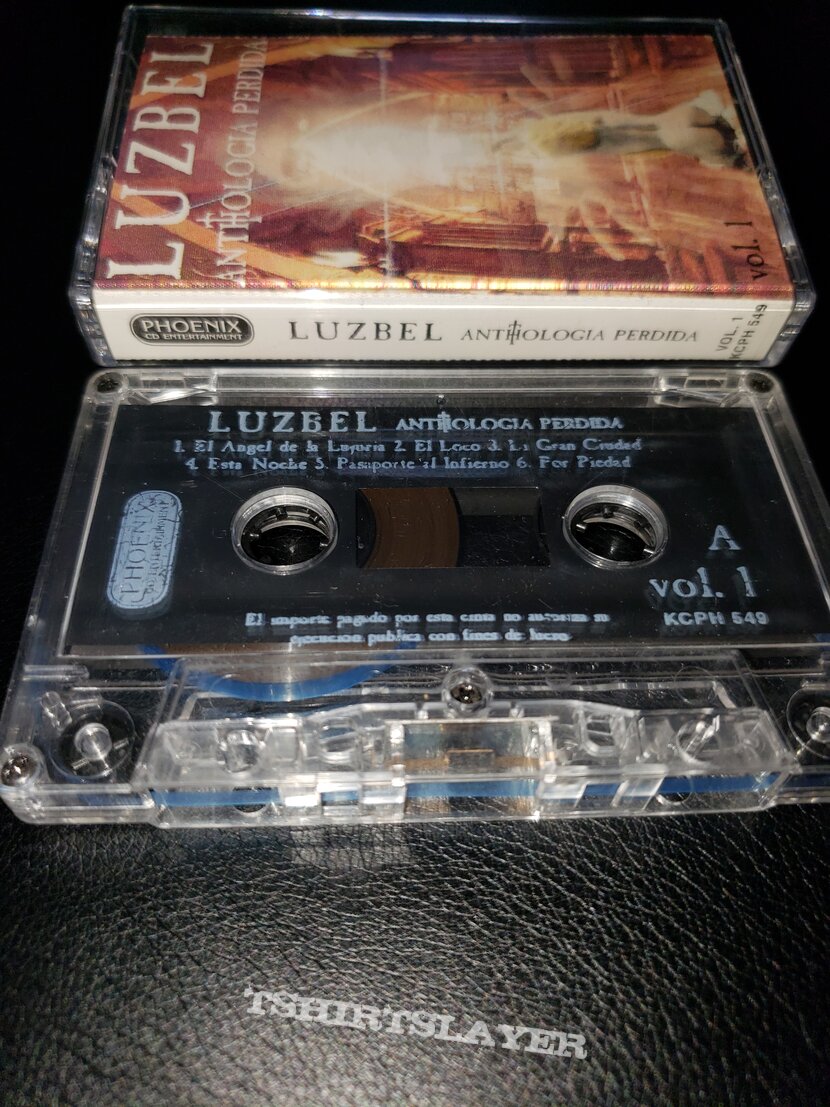 Luzbel &quot;Anthologia Perdida Vol. I&quot; signed cassette tape