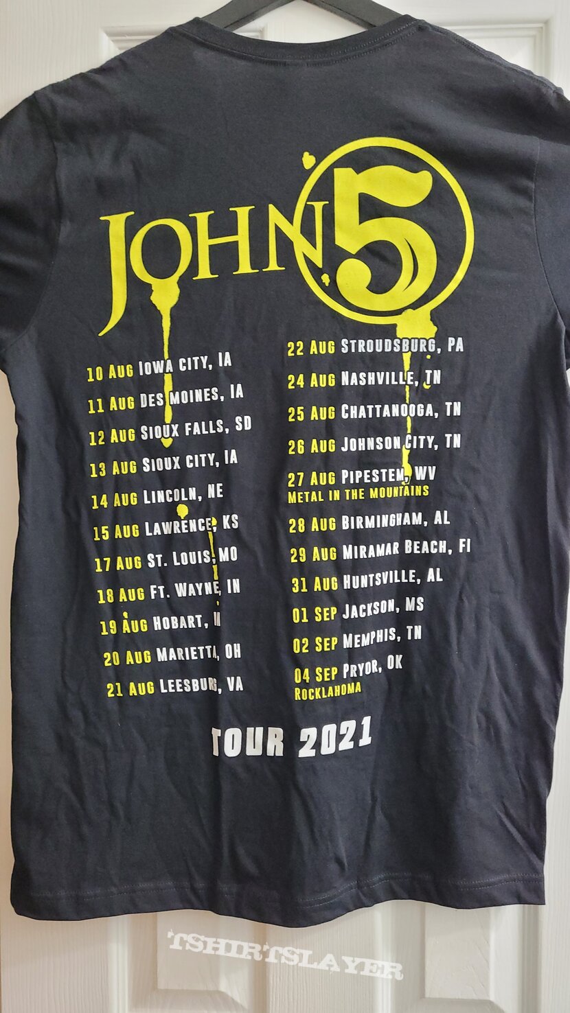 John 5 - U.S. 2021 Tour Shirt