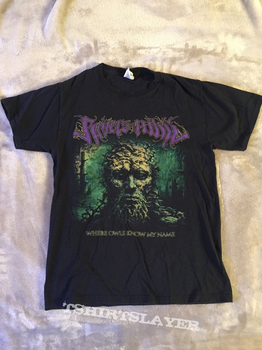 Rivers of Nihil - Where Owls Know My Name T Shirt