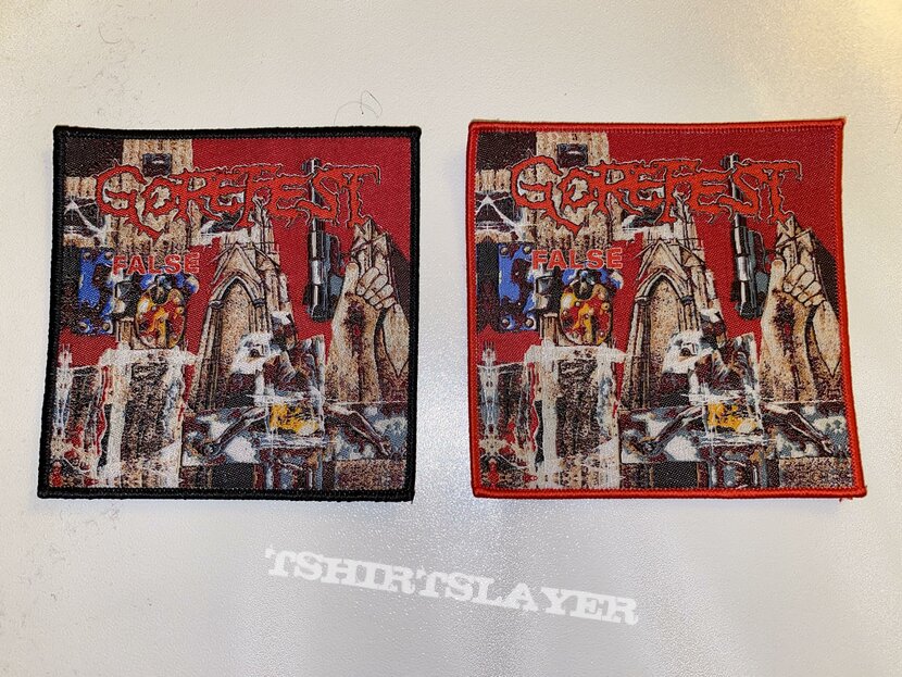 Gorefest False Patch Gorefest False Patch