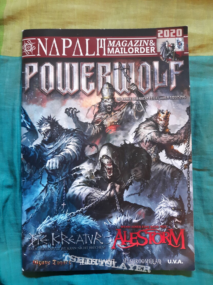 Powerwolf Napalm records  magazine 