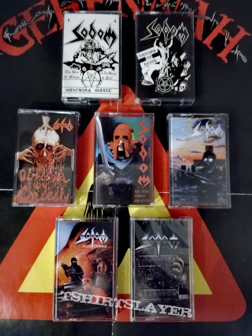 Sodom tape boxes