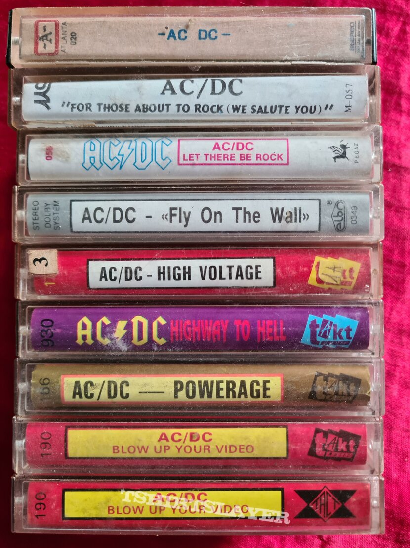 AC/DC tapes        