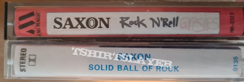 SAXON tapes