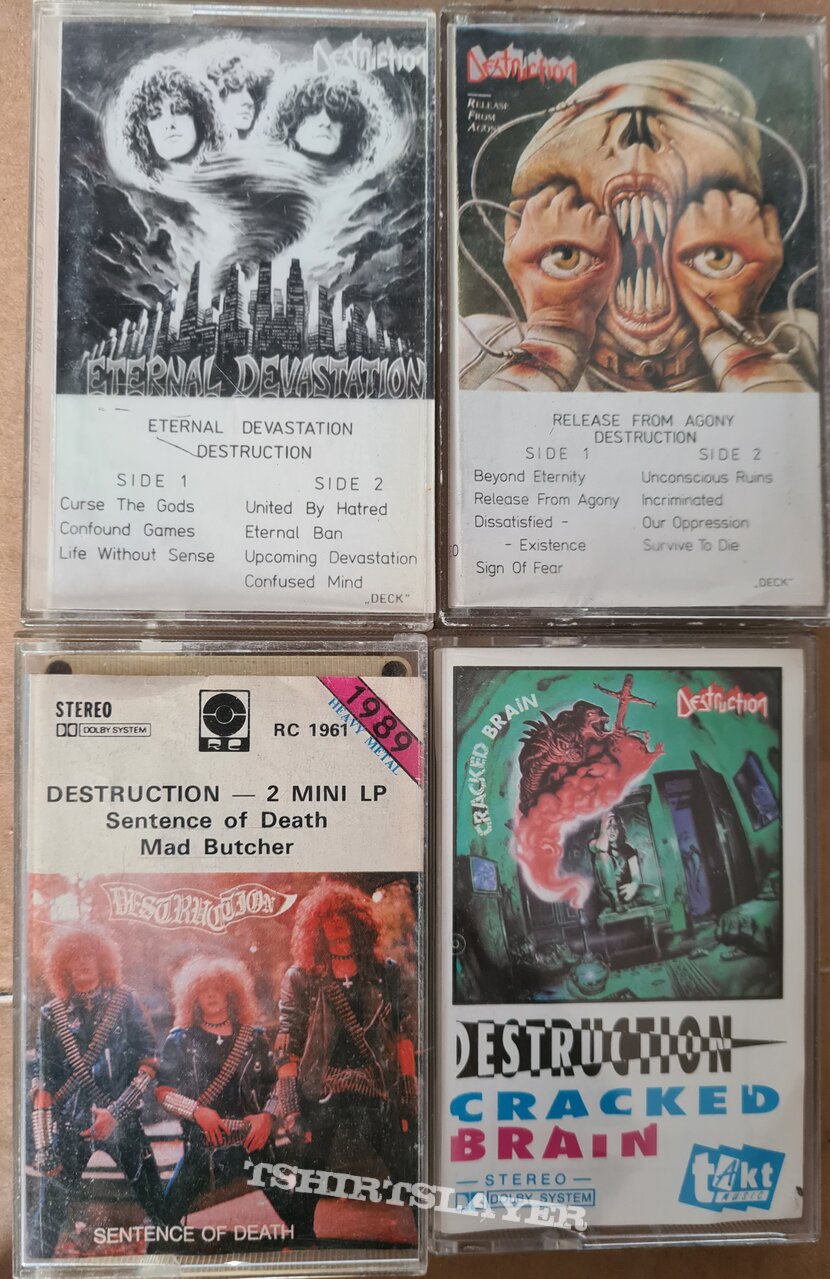 DESTRUCTION tapes                  