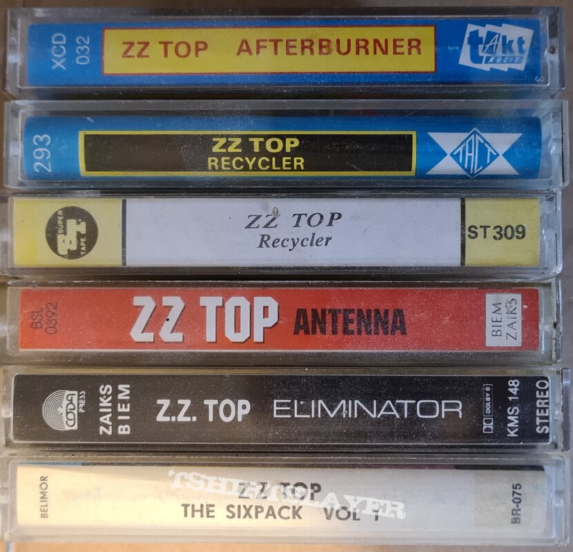 ZZ TOP tapes