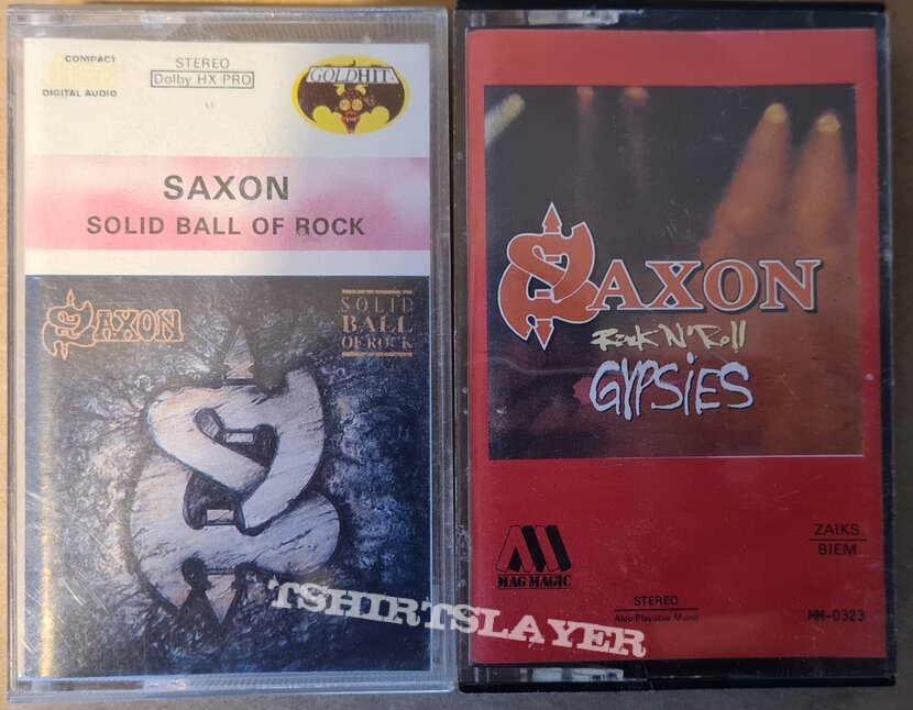 SAXON tapes